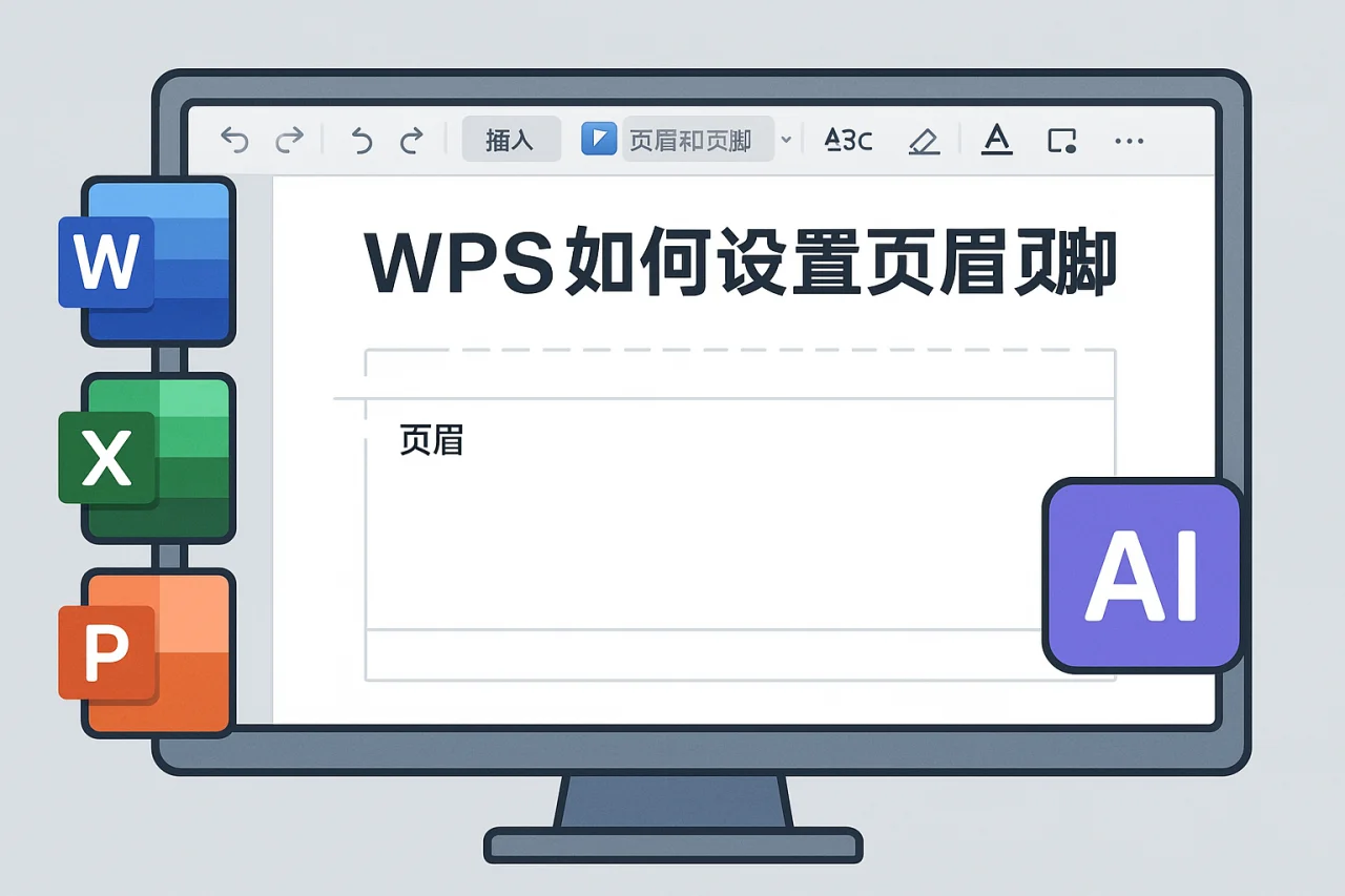 Wps如何设置页眉页脚