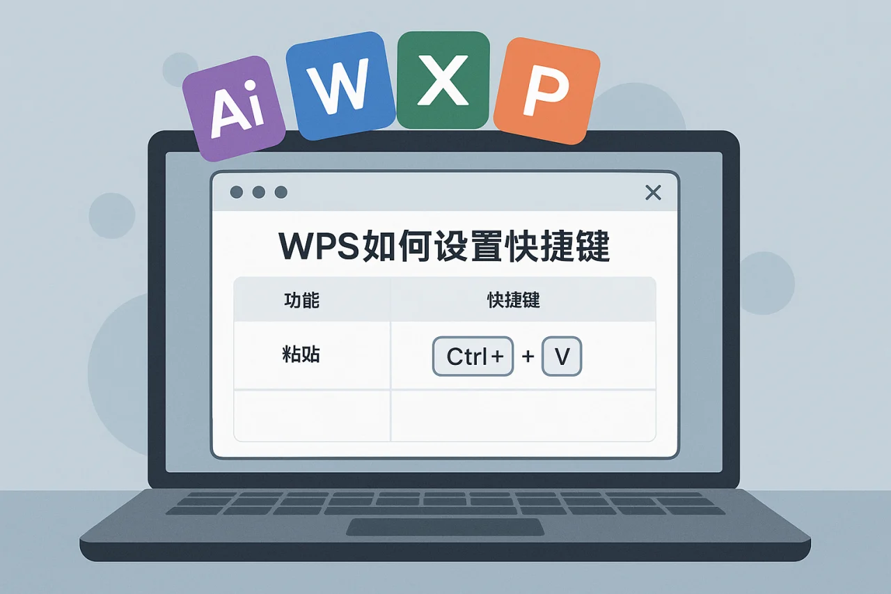 WPS如何设置快捷键