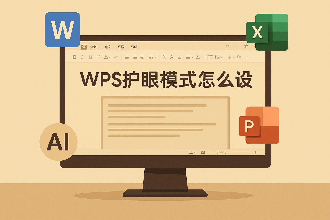 WPS护眼模式怎么设置