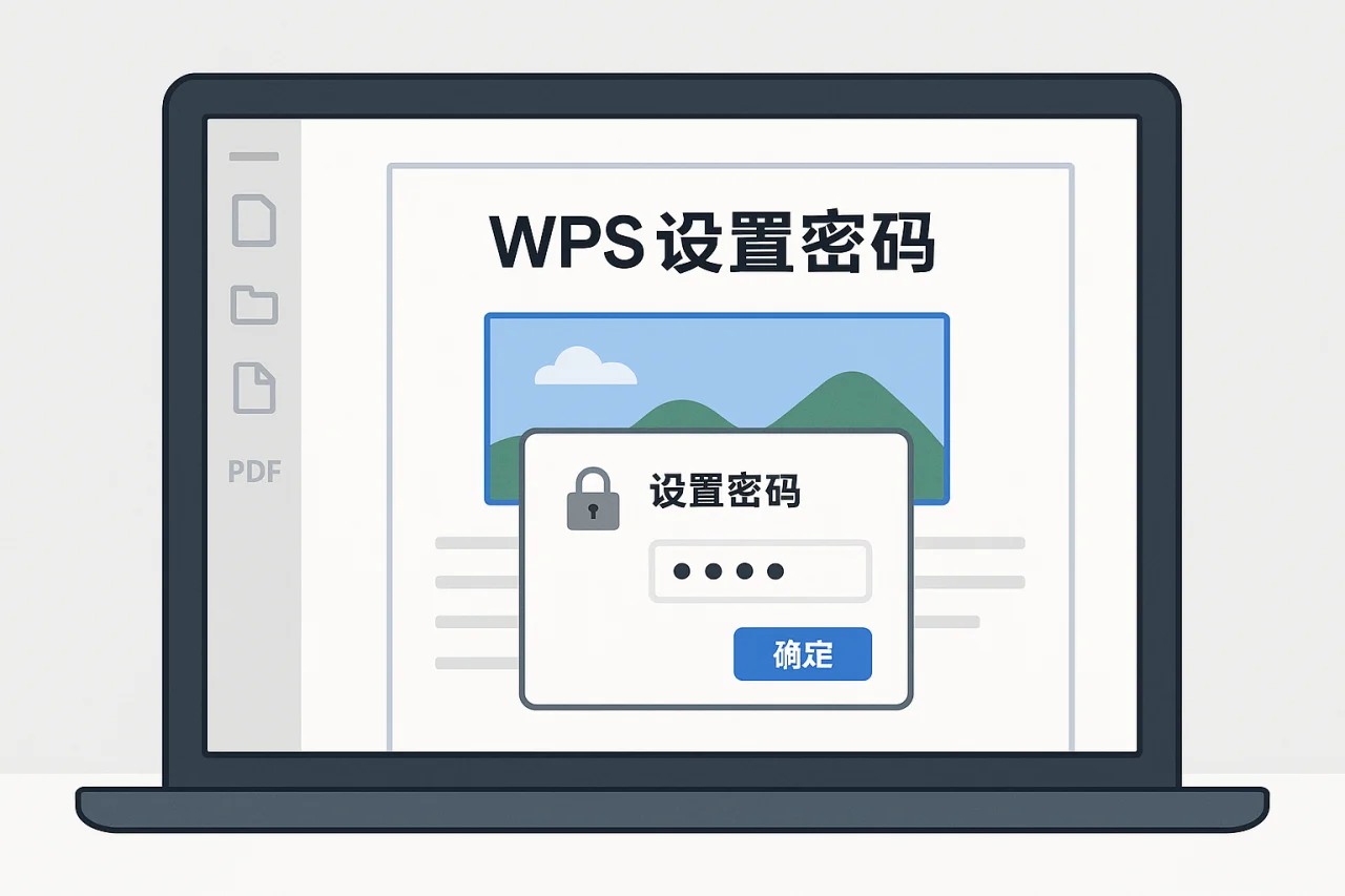 WPS设置密码
