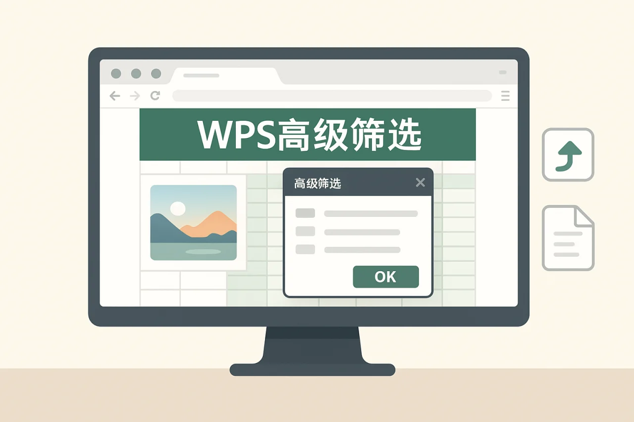 Wps高级筛选