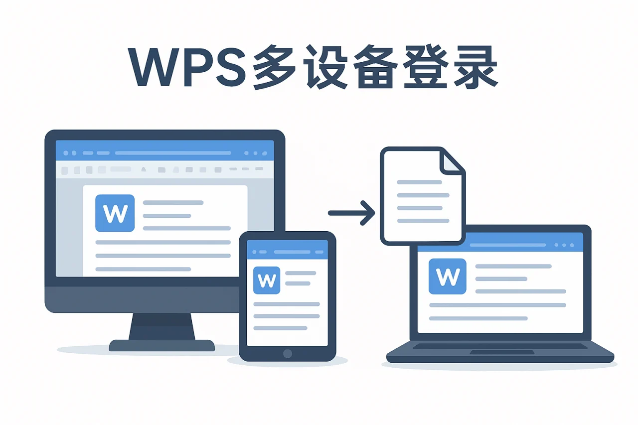WPS多设备登录