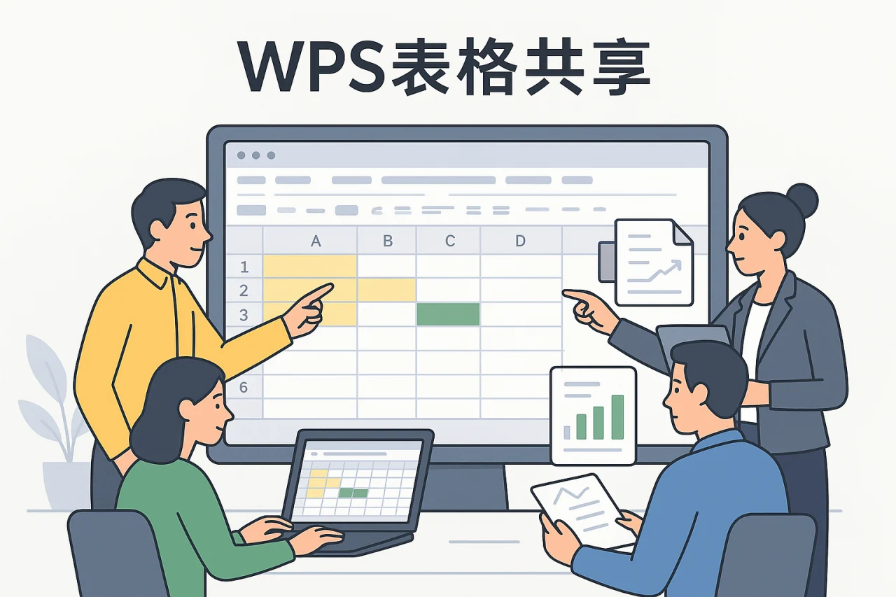WPS表格共享