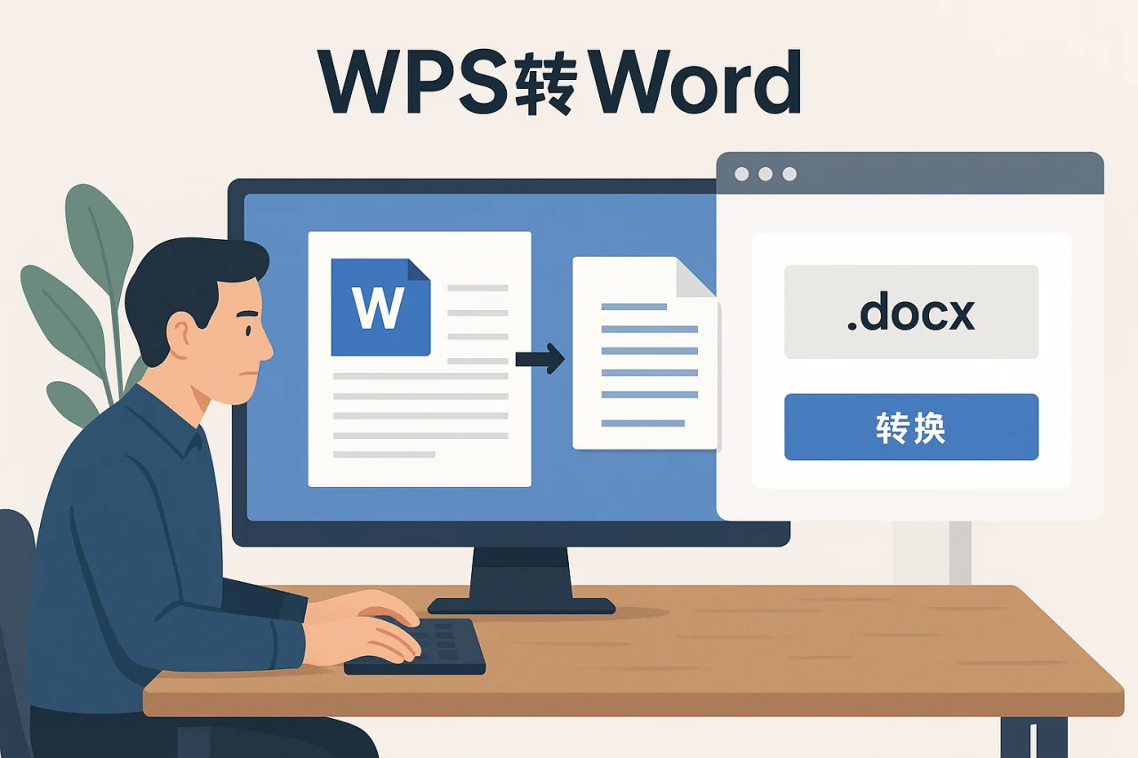 WPS转Word