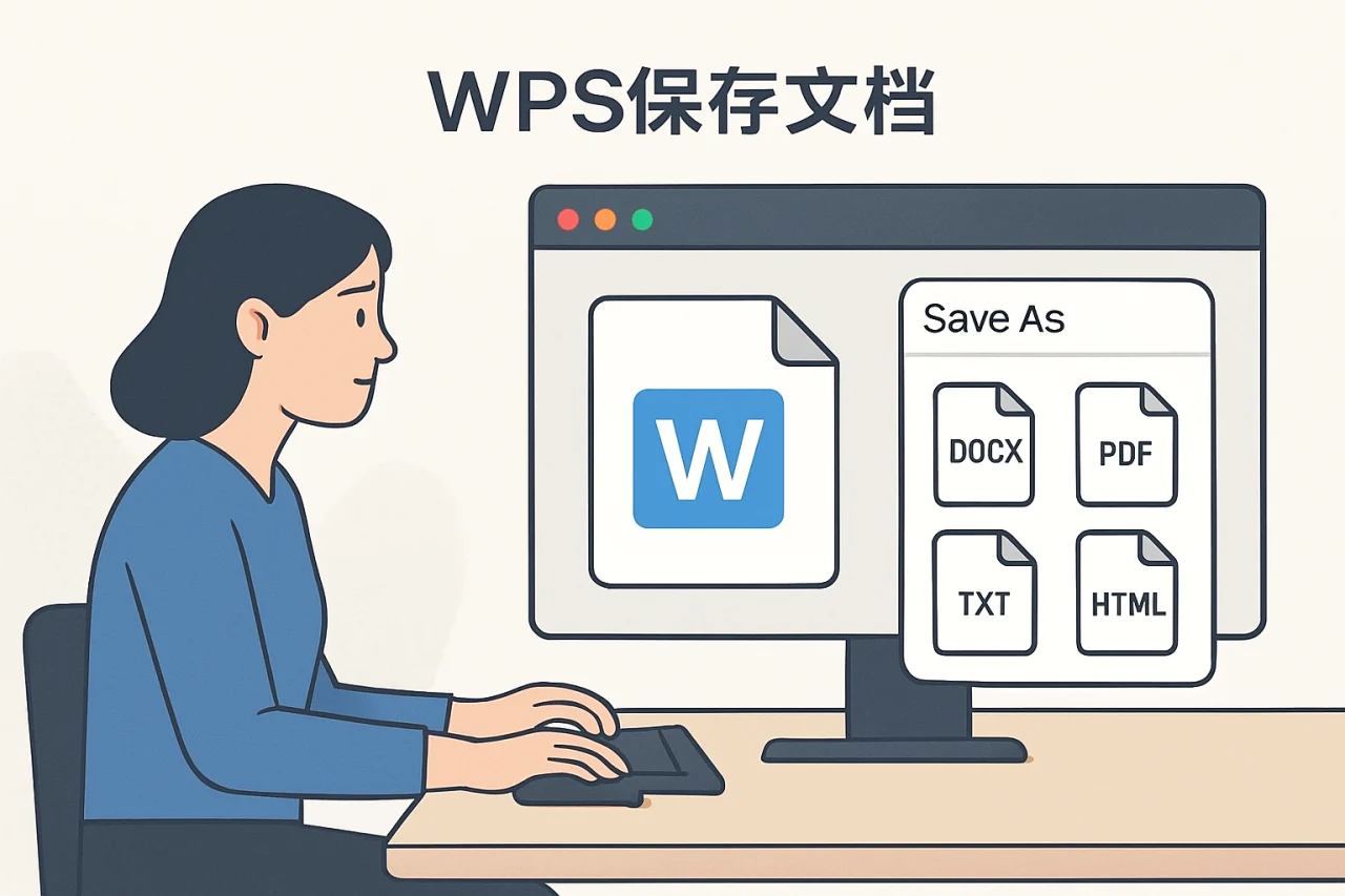 WPS保存文档