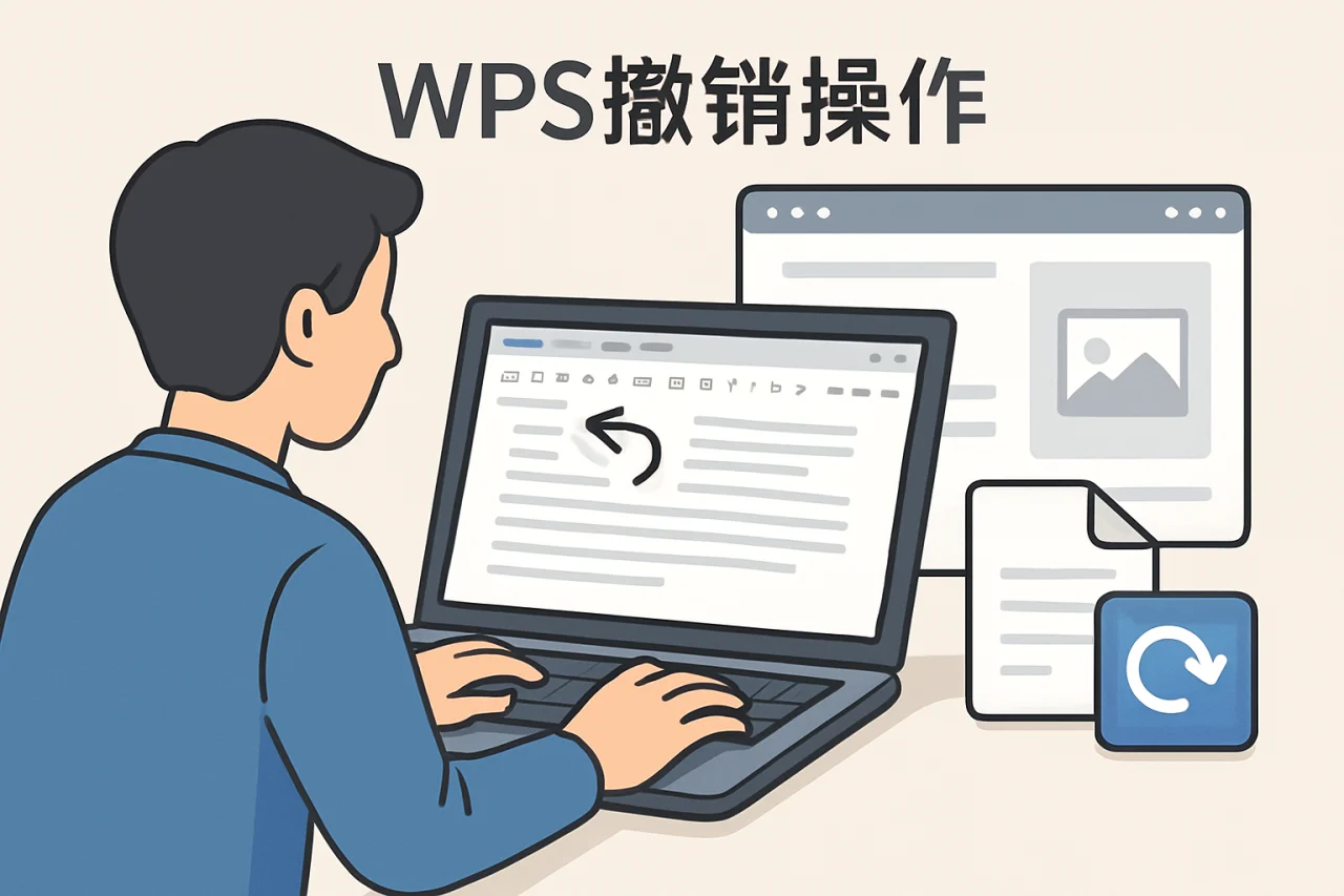 WPS撤销操作
