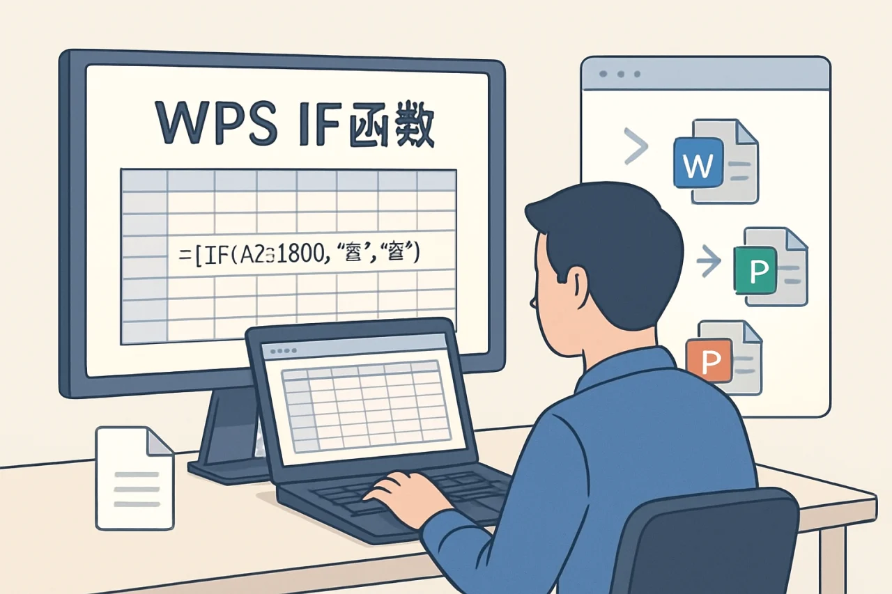 WPS IF函数