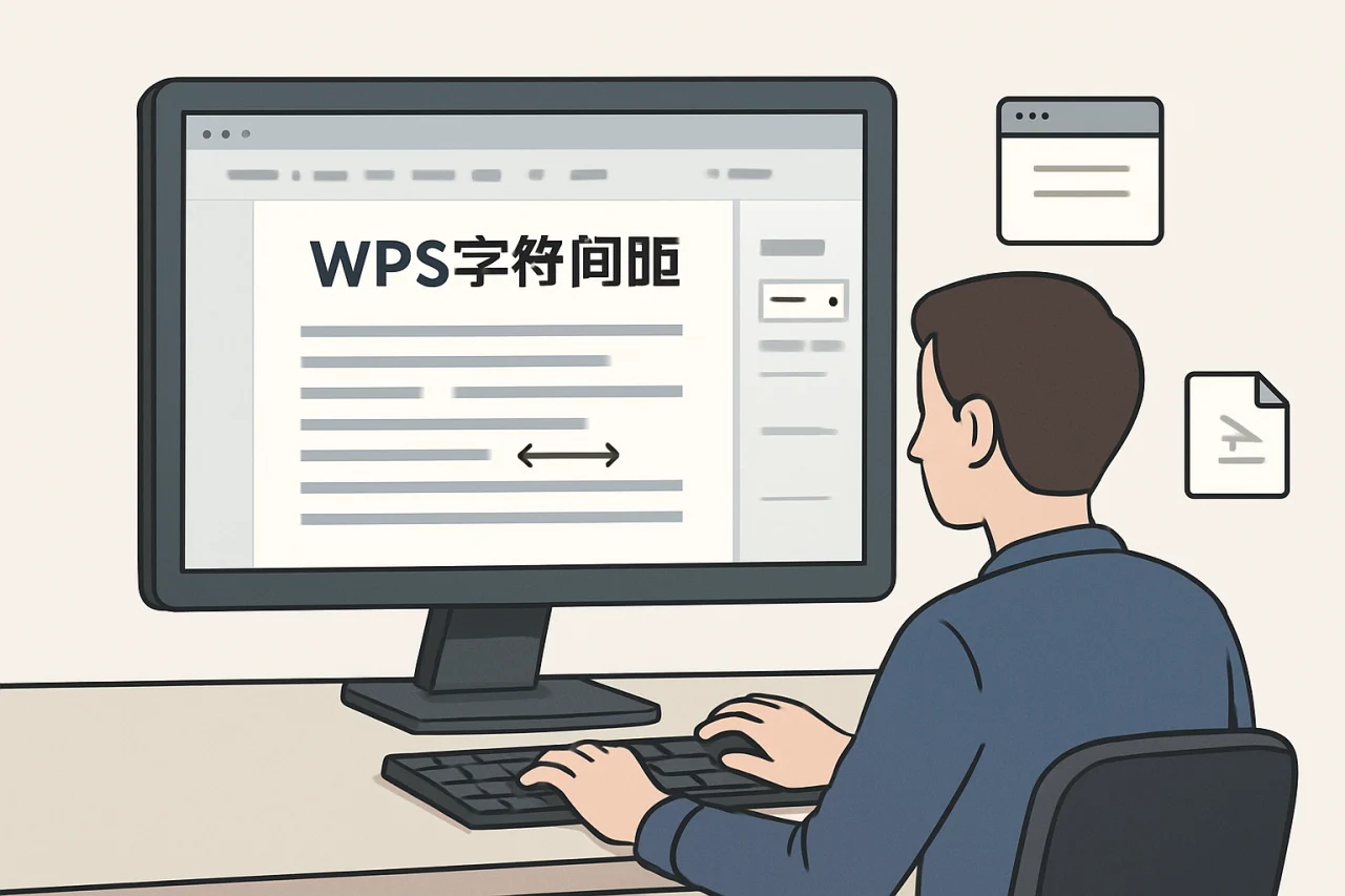 WPS字符间距