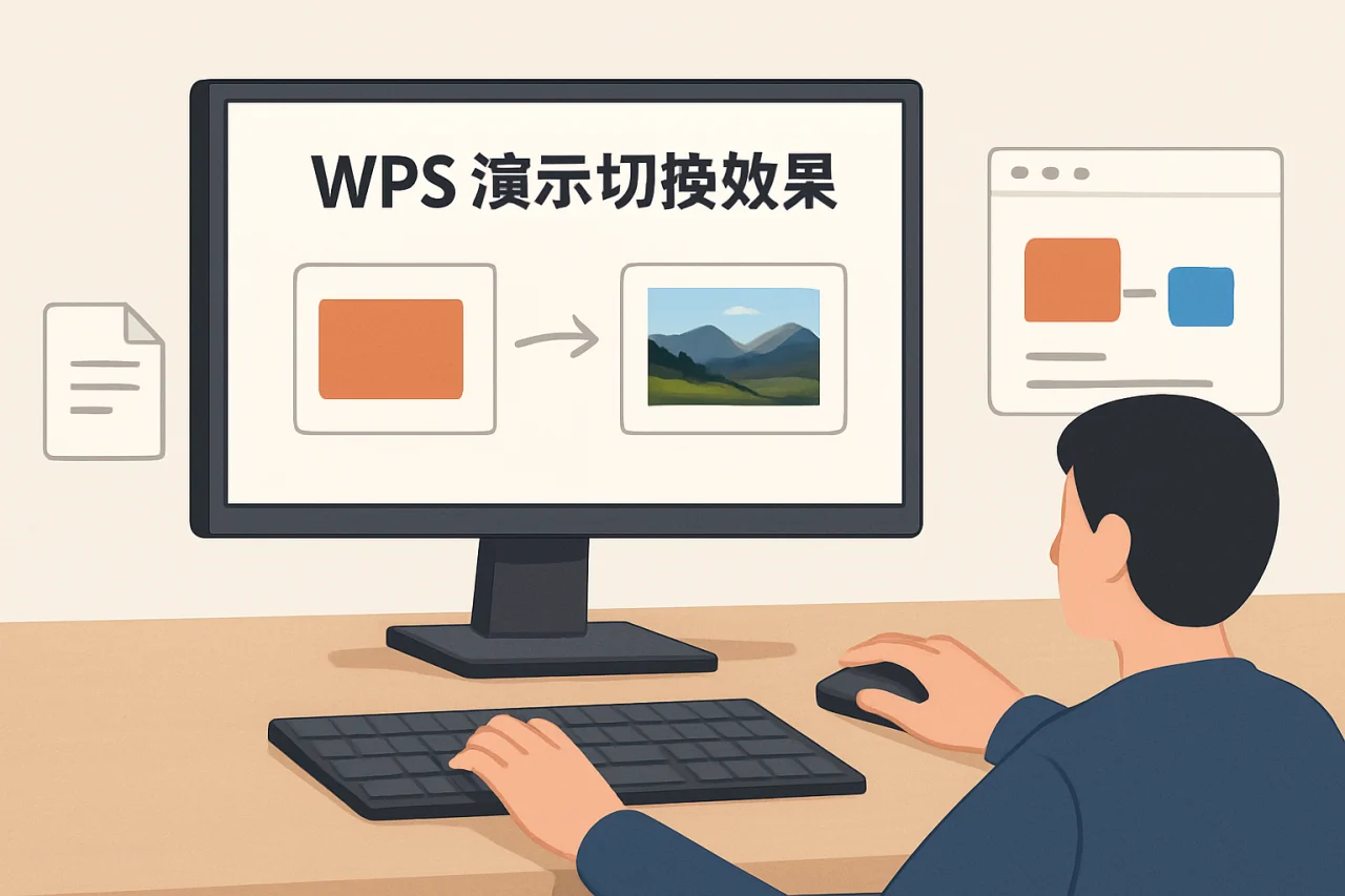 WPS 演示切换效果