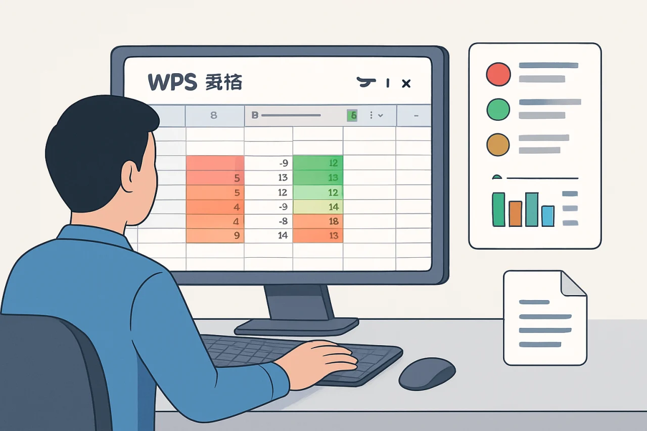 WPS表格设置条件格式