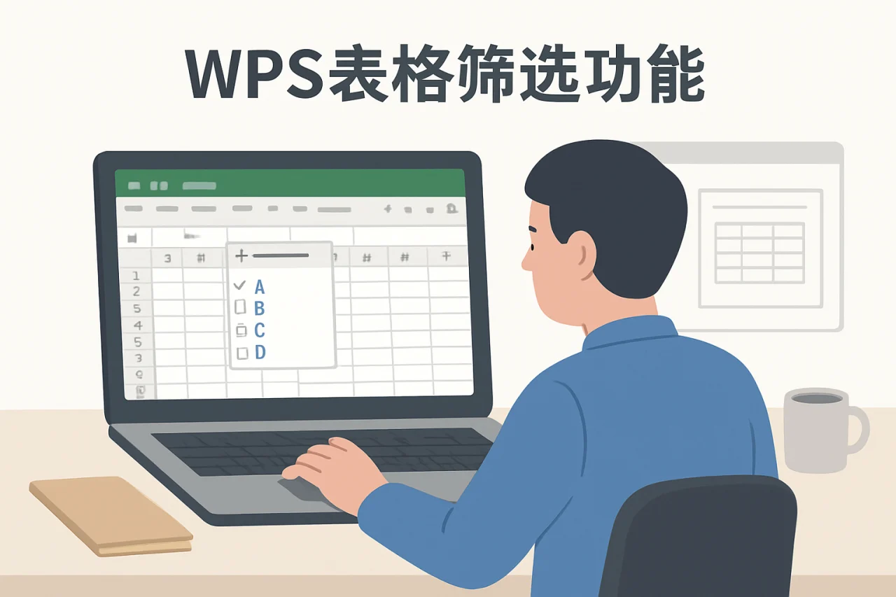 WPS表格筛选功能