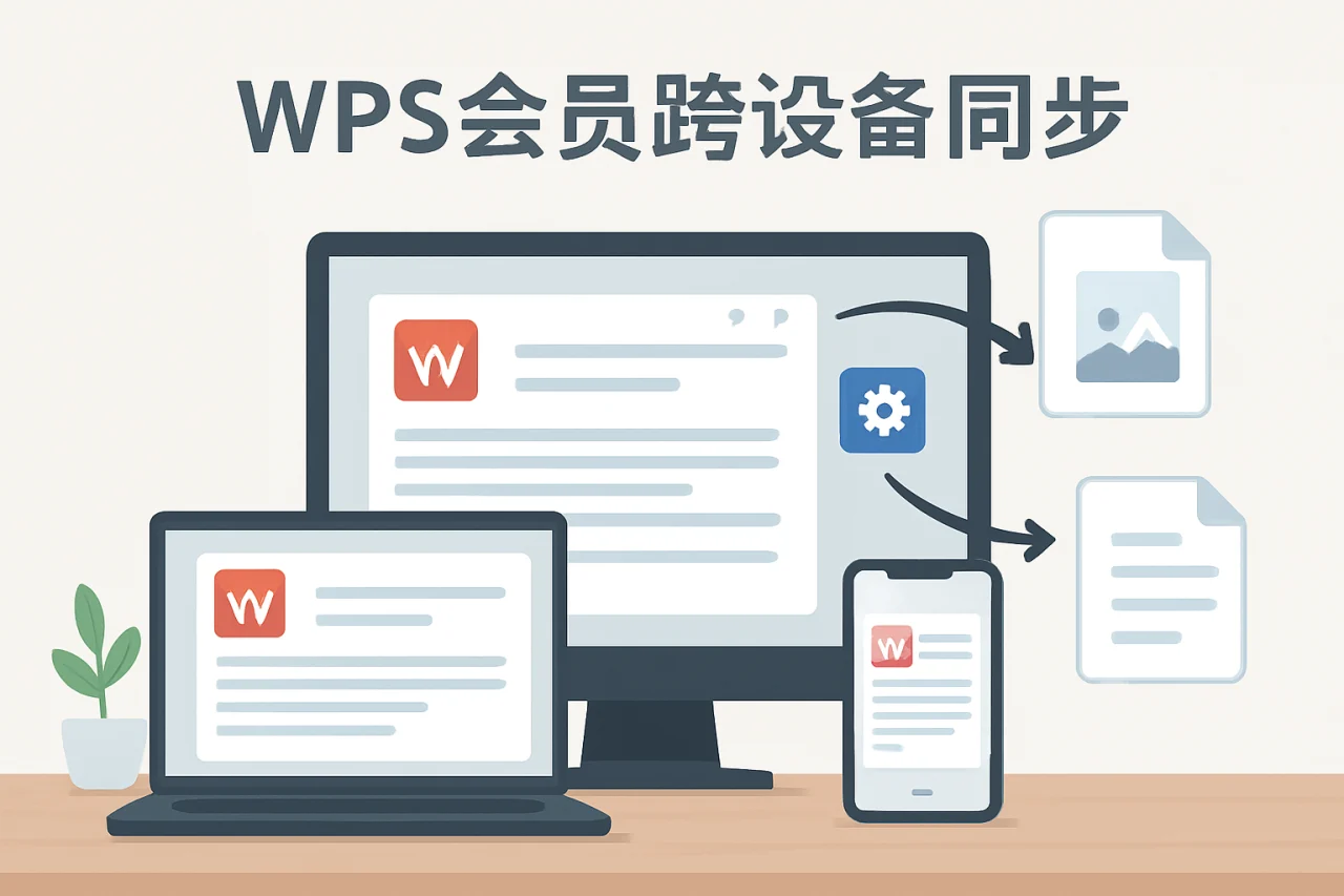 WPS会员跨设备同步