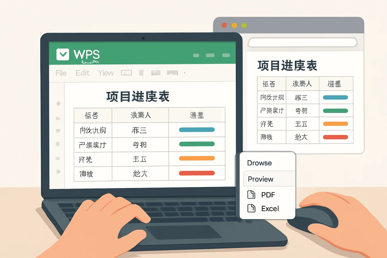 WPS共享表格
