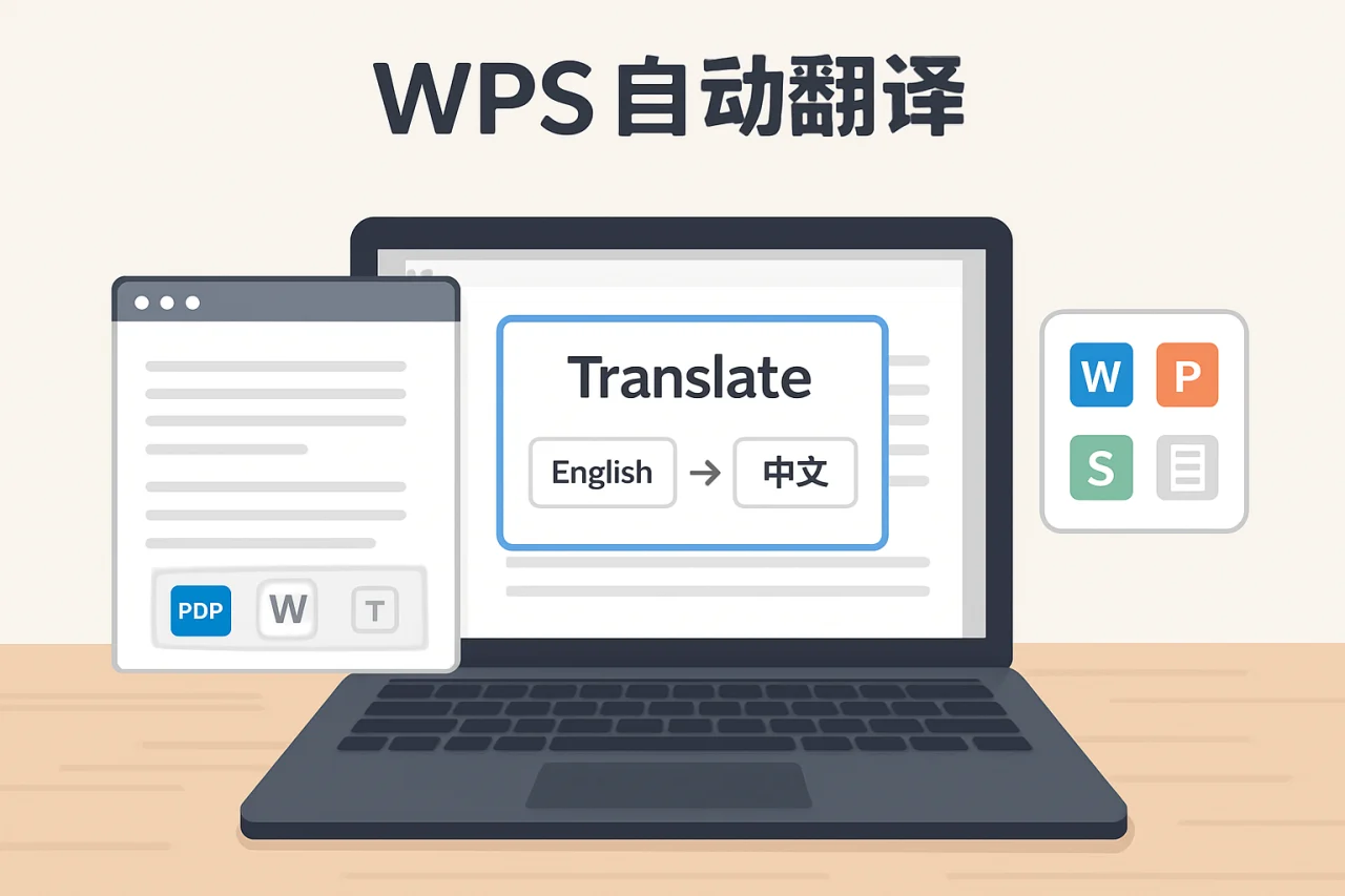 WPS自动翻译