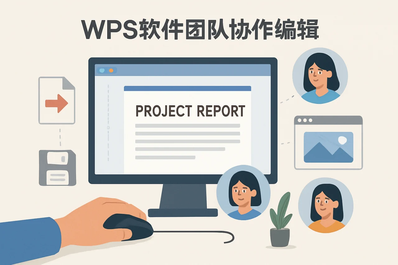 wps软件团队协作编辑