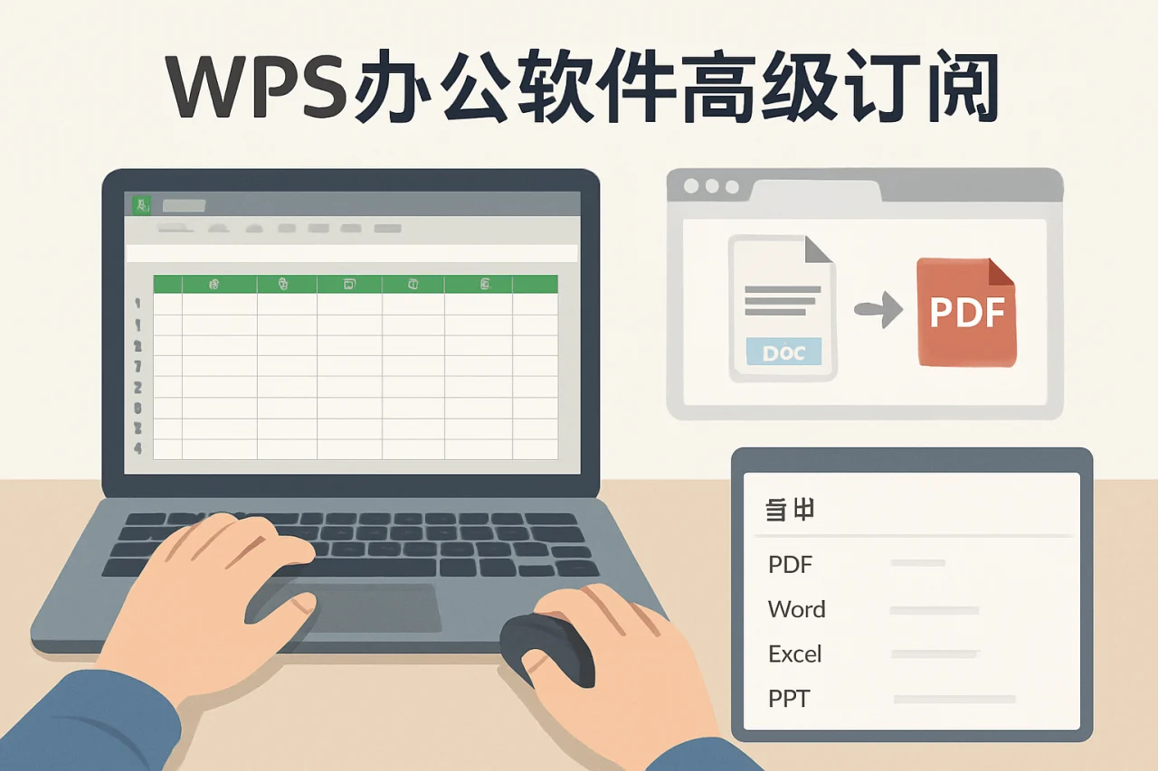 wps办公软件高级订阅