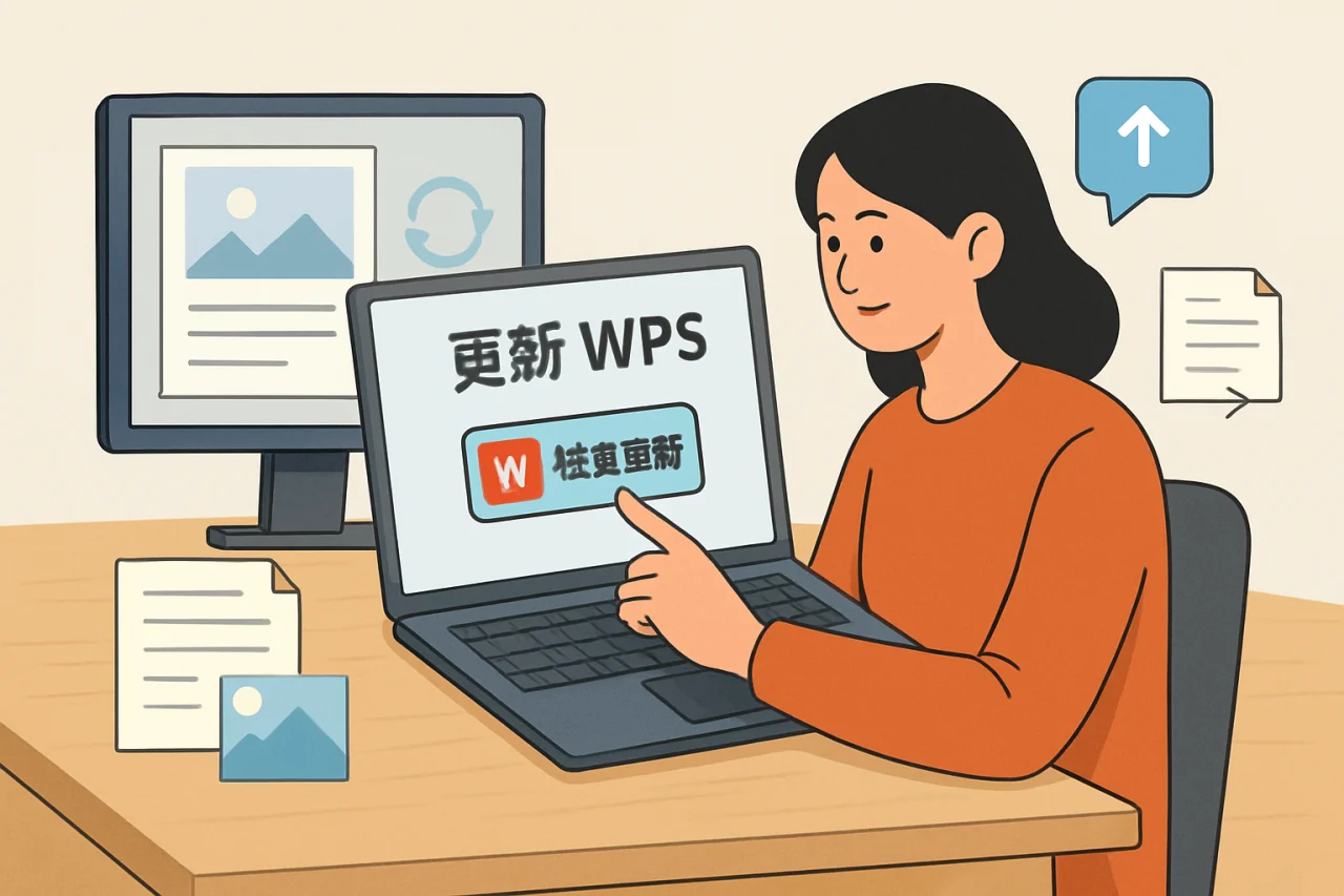 更新wps