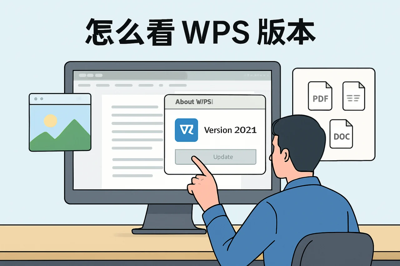 怎么看wps版本