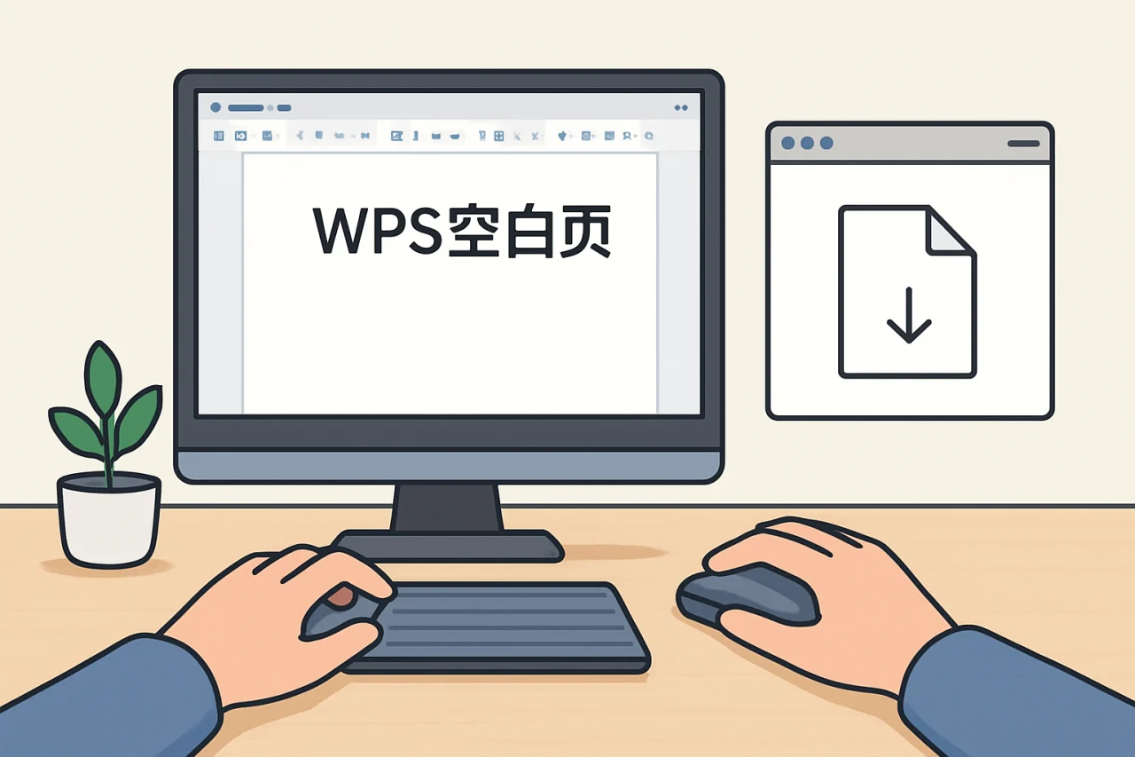 wps空白页