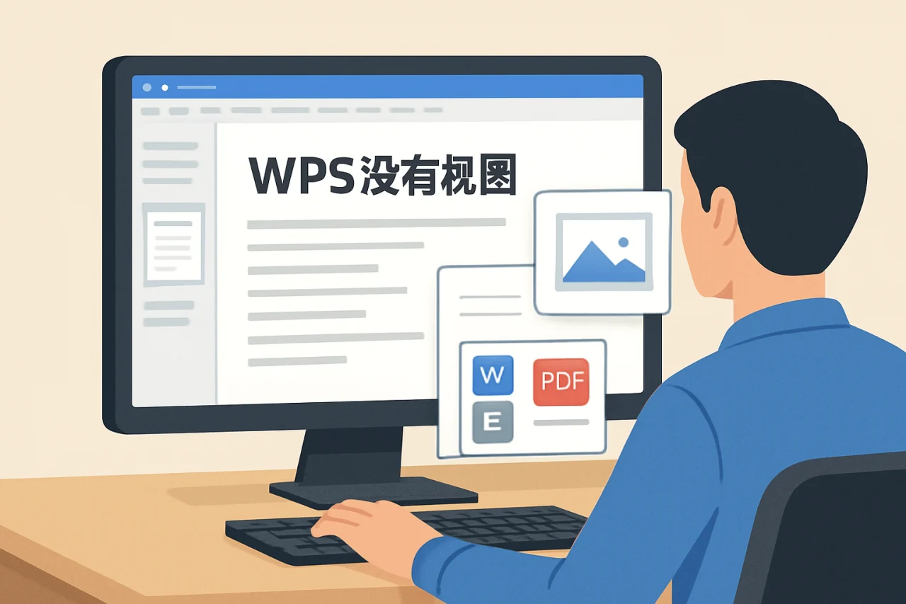 wps没有视图