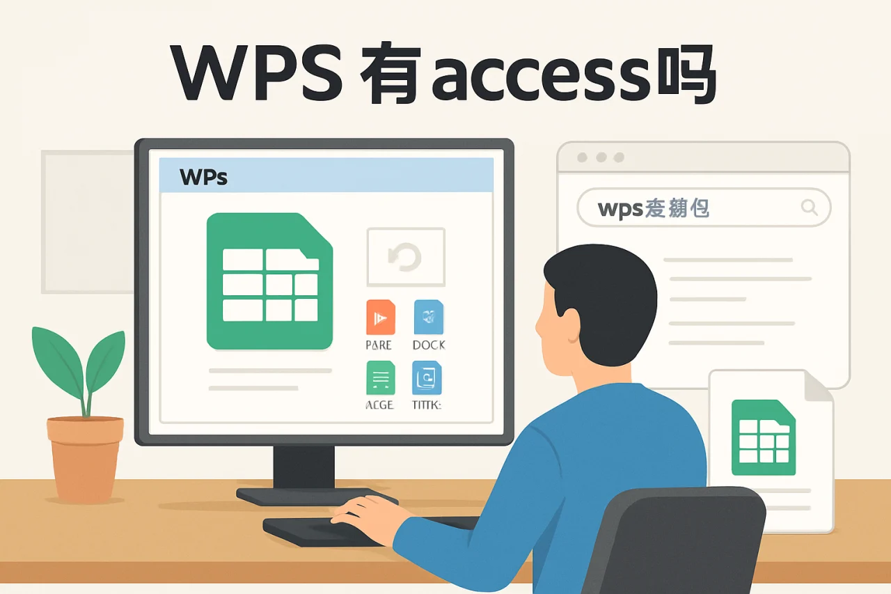wps有access吗