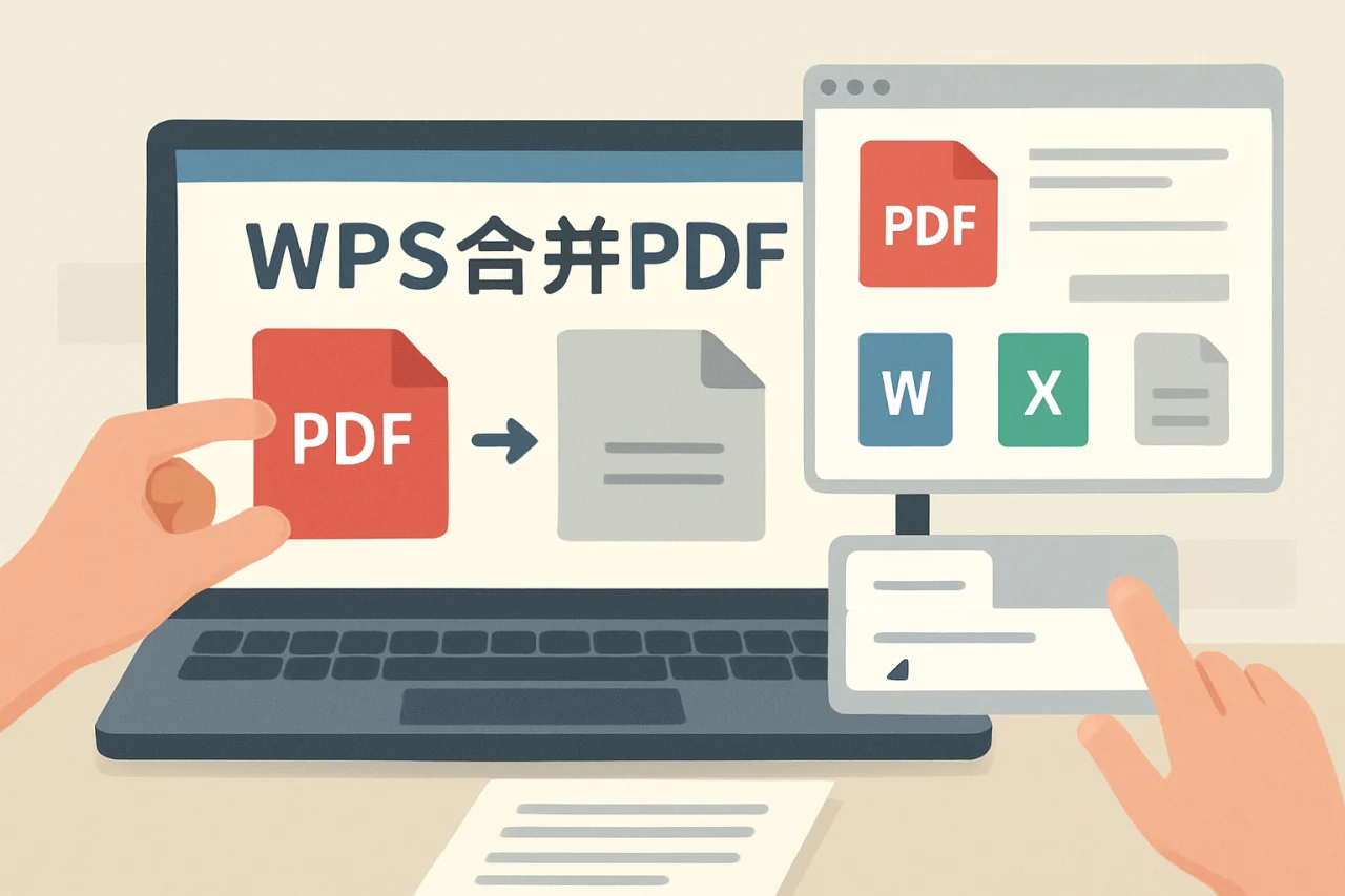 wps合并pdf