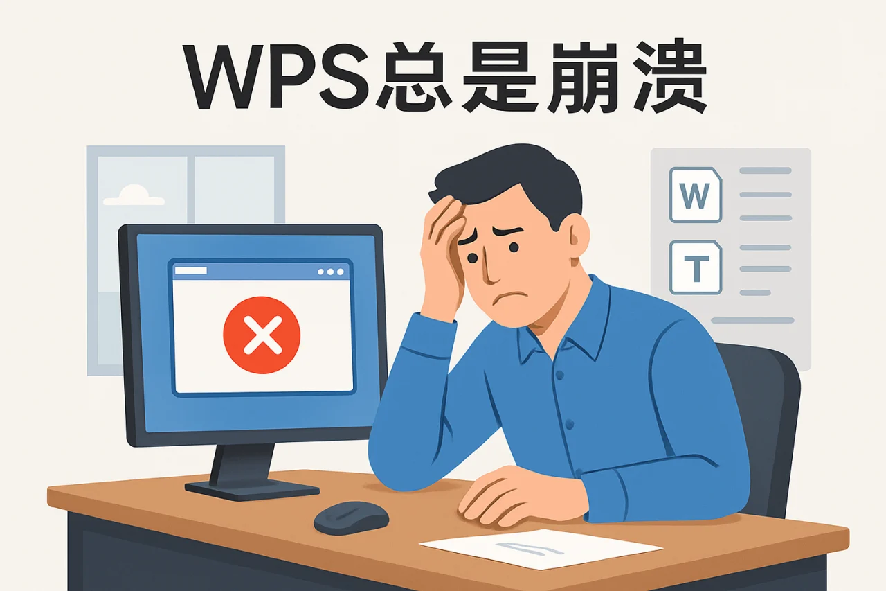 wps总是崩溃
