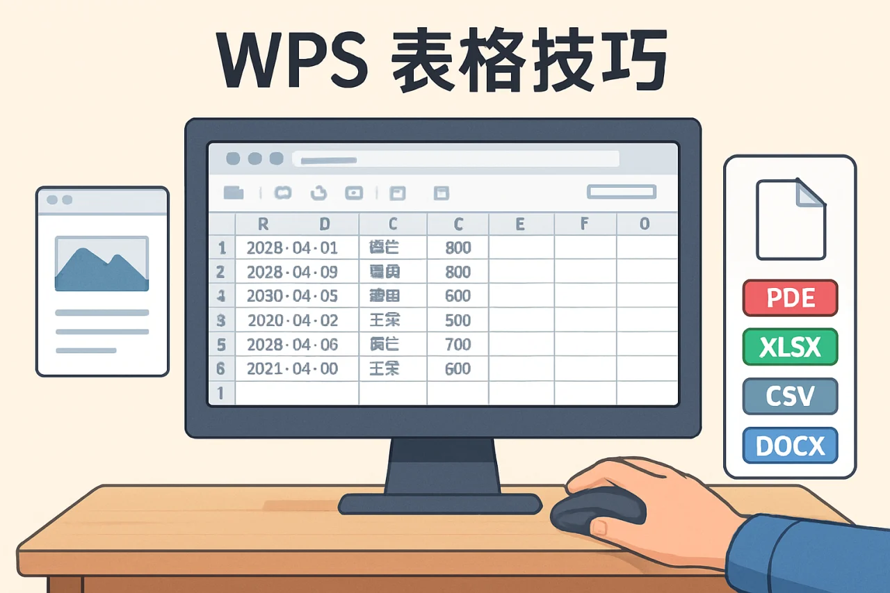 WPS 表格技巧