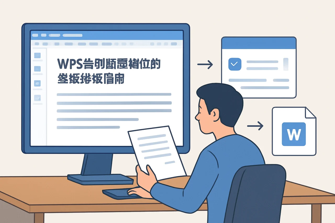WPS告别断层错位的终极排版指南