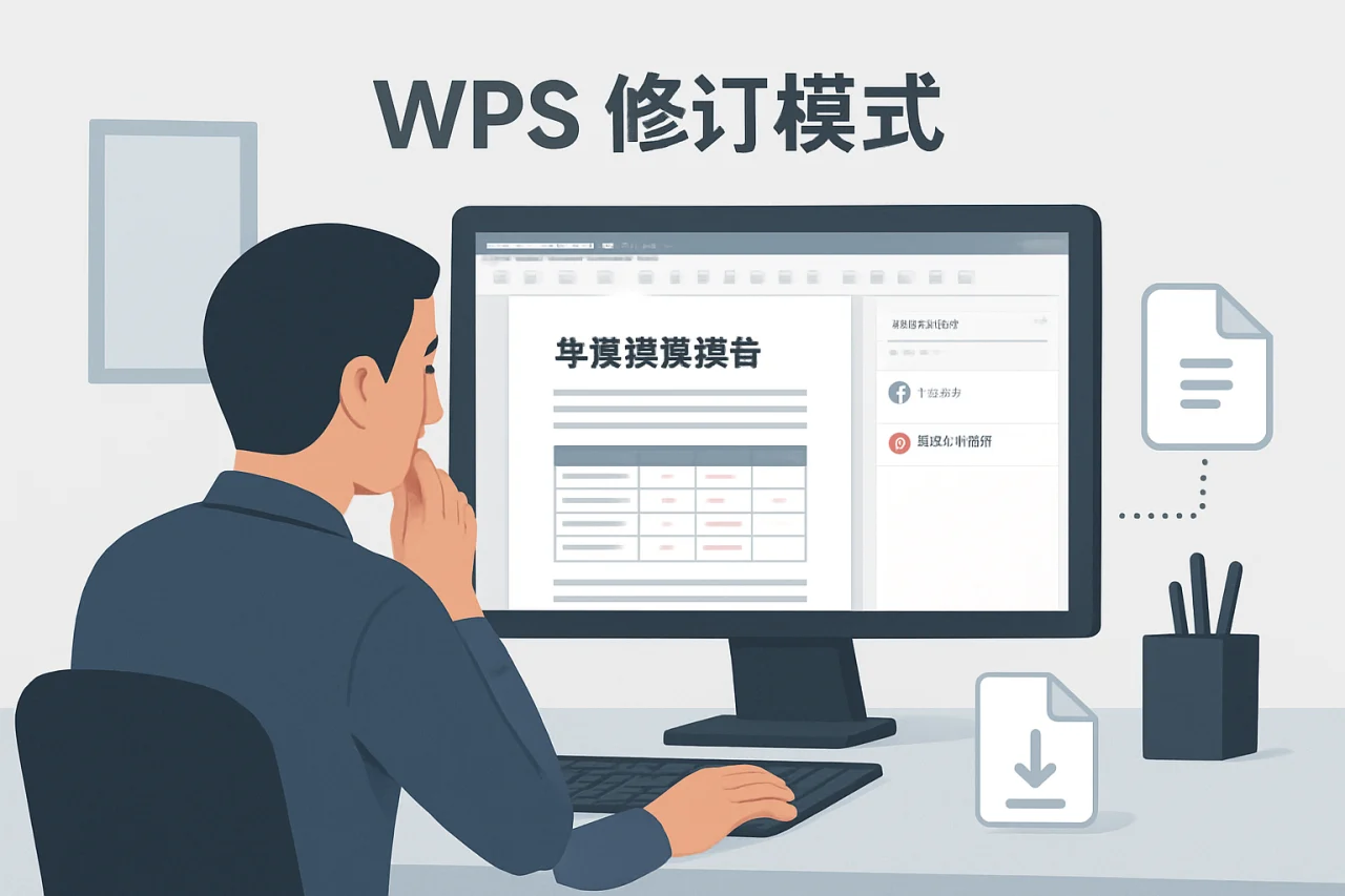 WPS修订模式