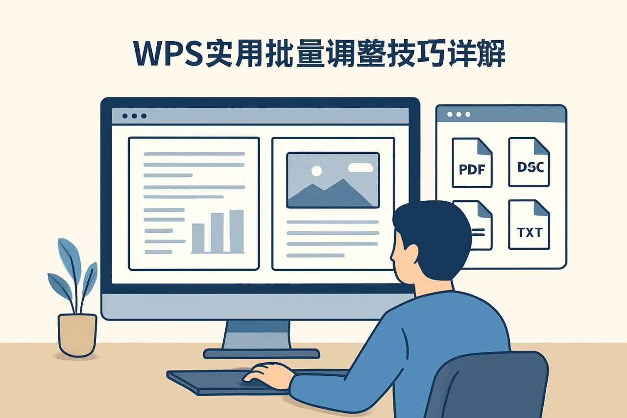 WPS实用批量调整技巧详解