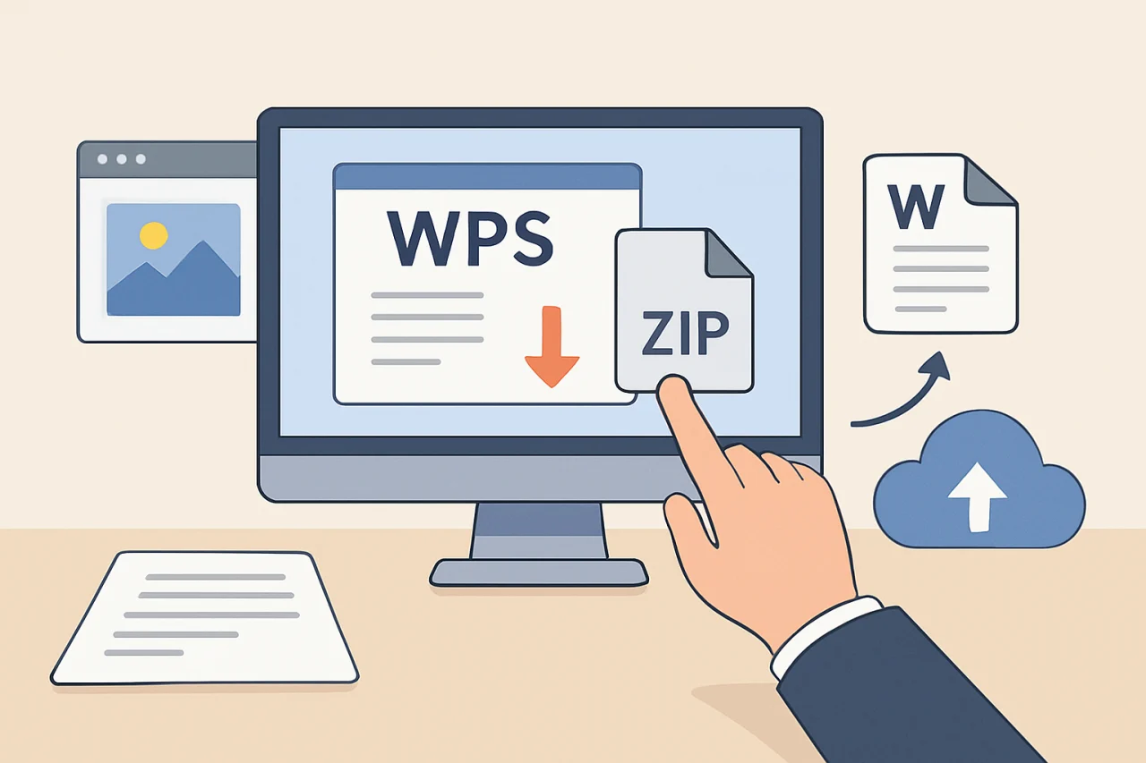 WPS 压缩文件大小