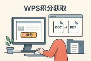 WPS积分获取