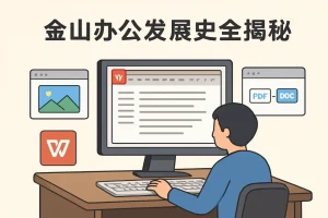 金山办公发展史全揭秘
