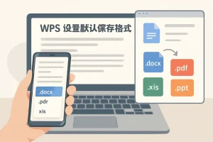 WPS设置默认保存格式
