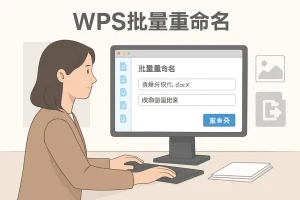 WPS批量重命名