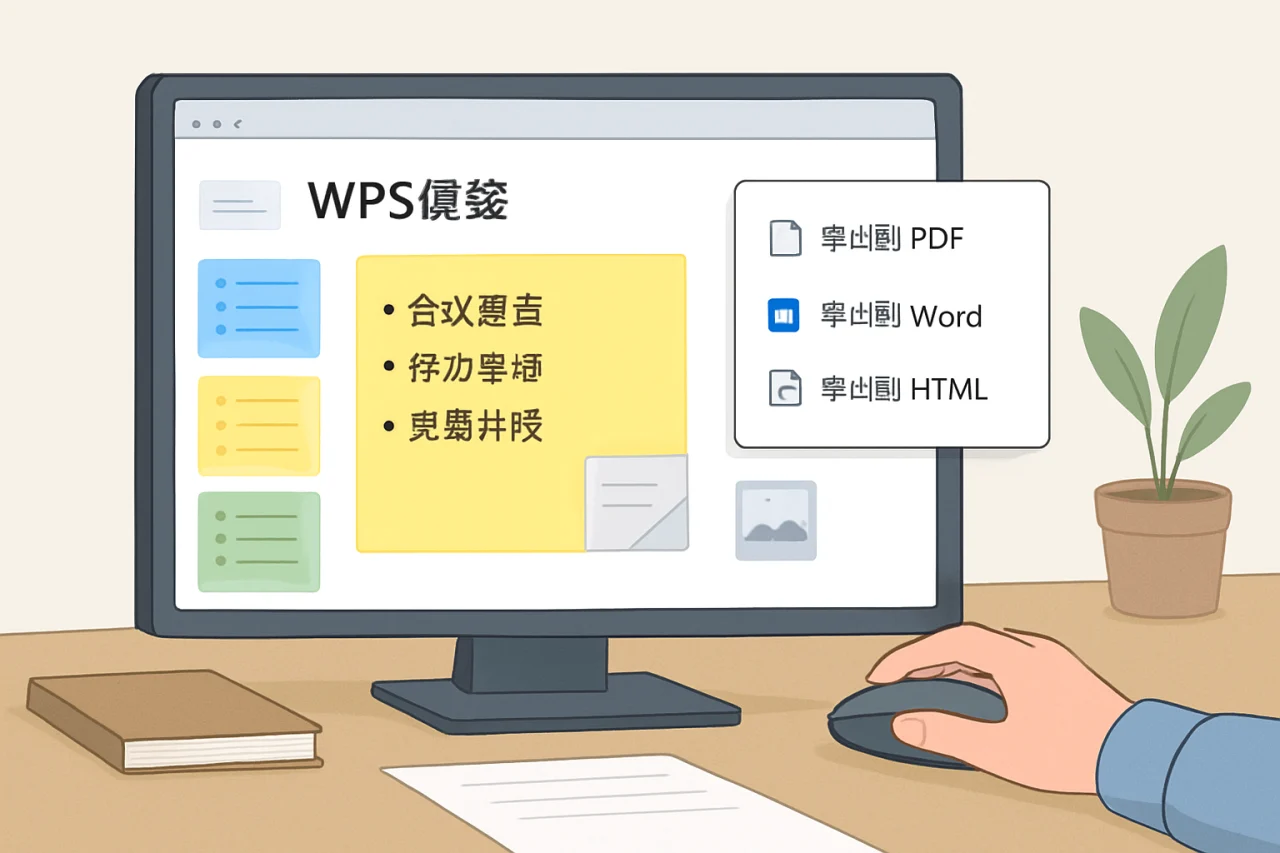 WPS便签