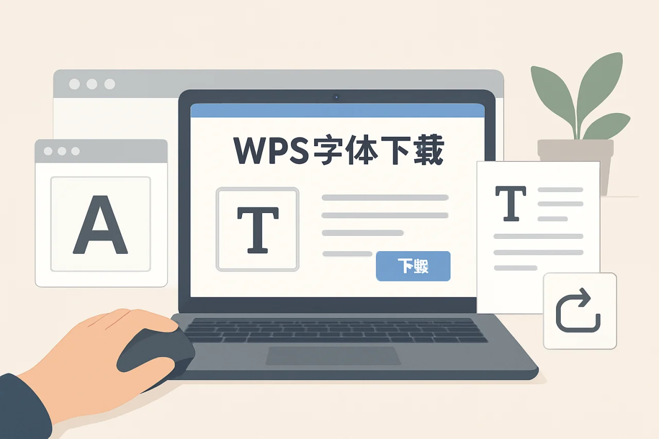 wps字体下载