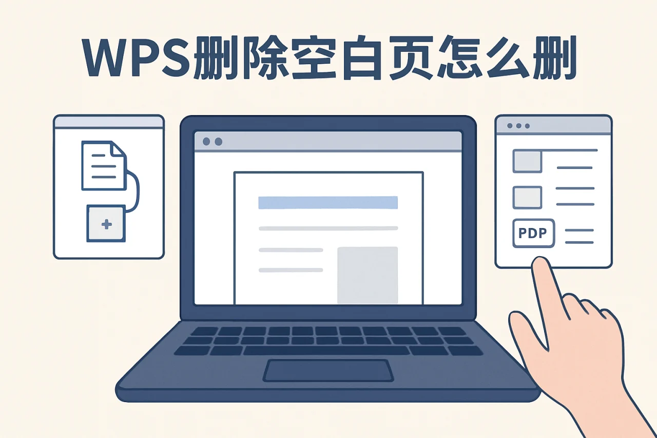 wps删除空白页怎么删