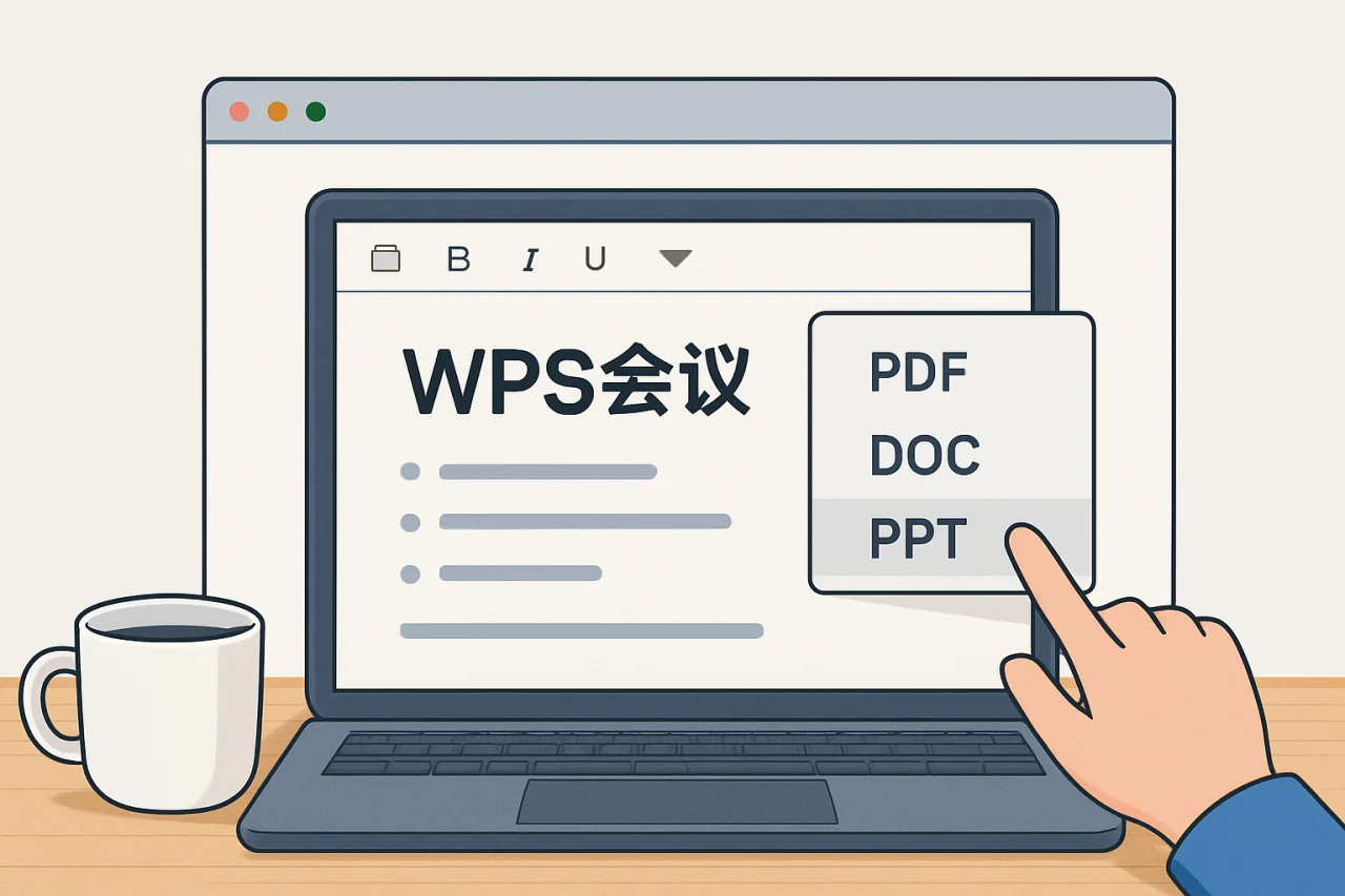 wps会议