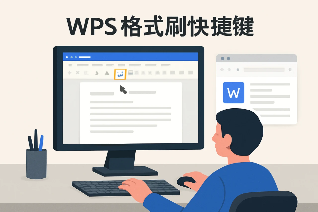 wps 格式刷快捷键