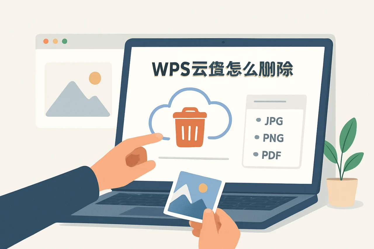 wps云盘怎么删除