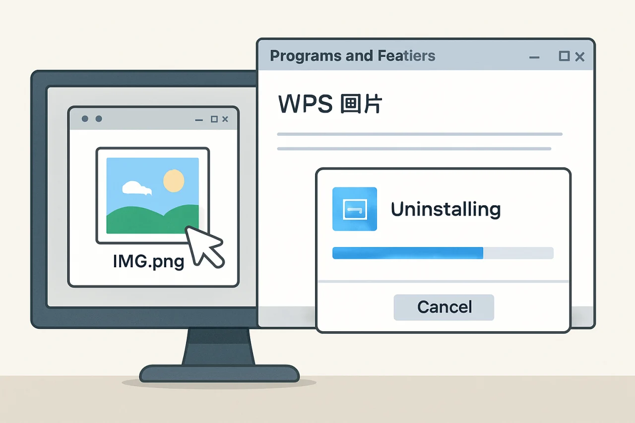 wps图片怎么卸载