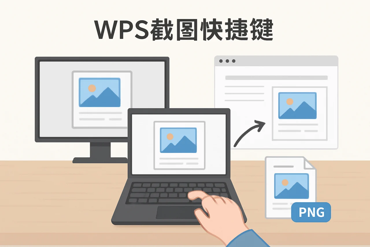 wps截图快捷键