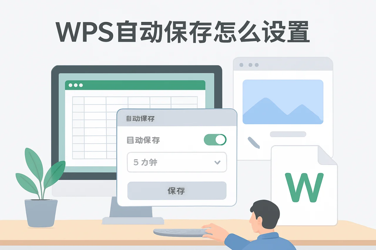 wps自动保存怎么设置