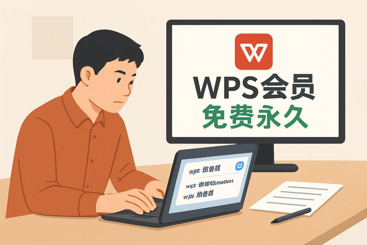 wps会员免费永久