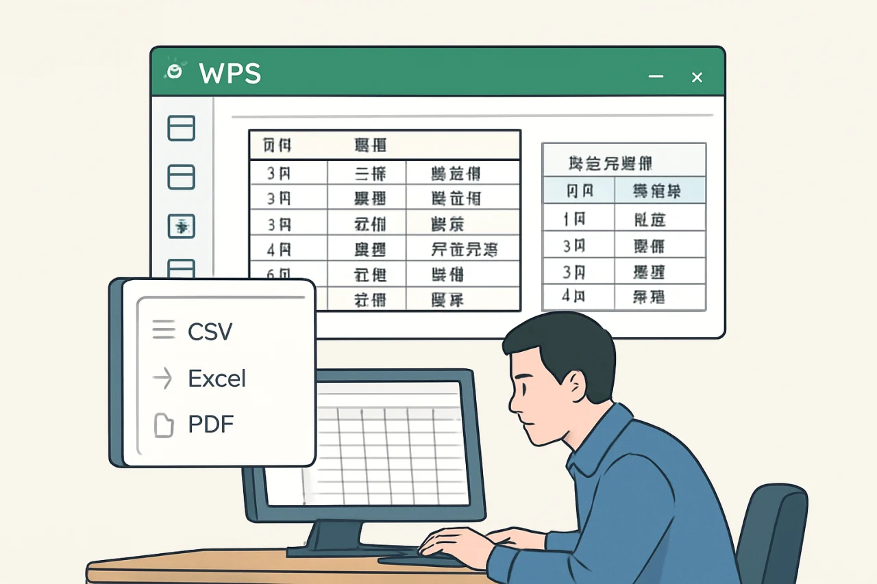 wps的excel