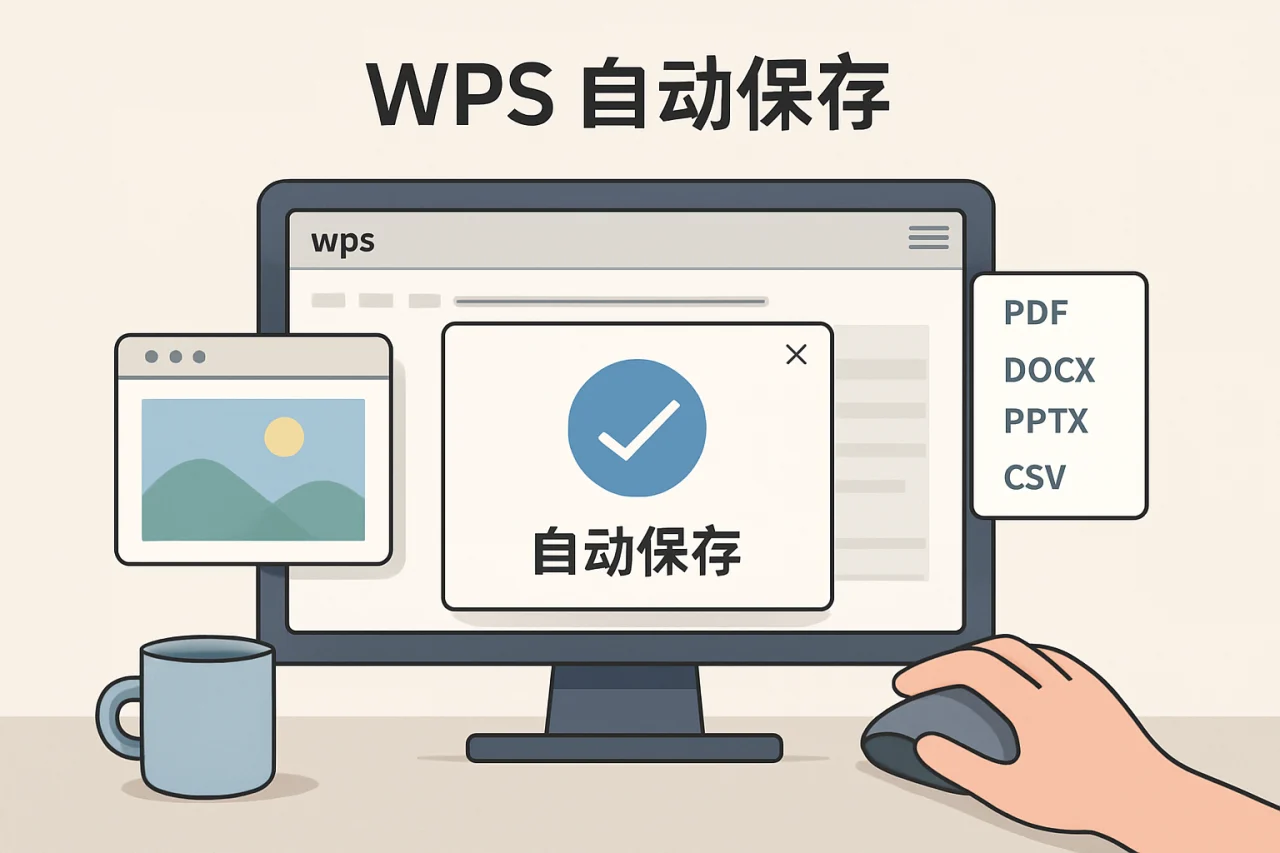 wps自动保存