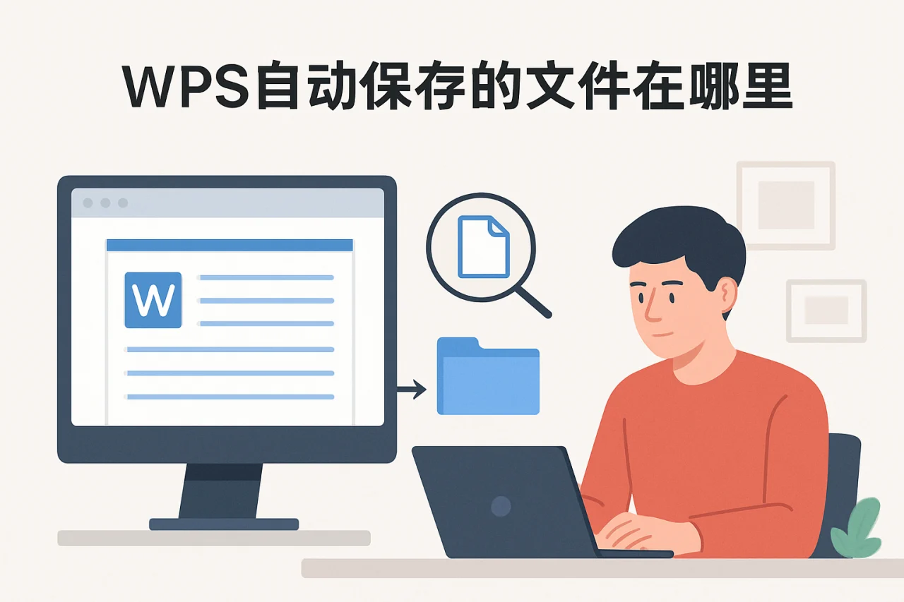 wps自动保存的文件在哪里