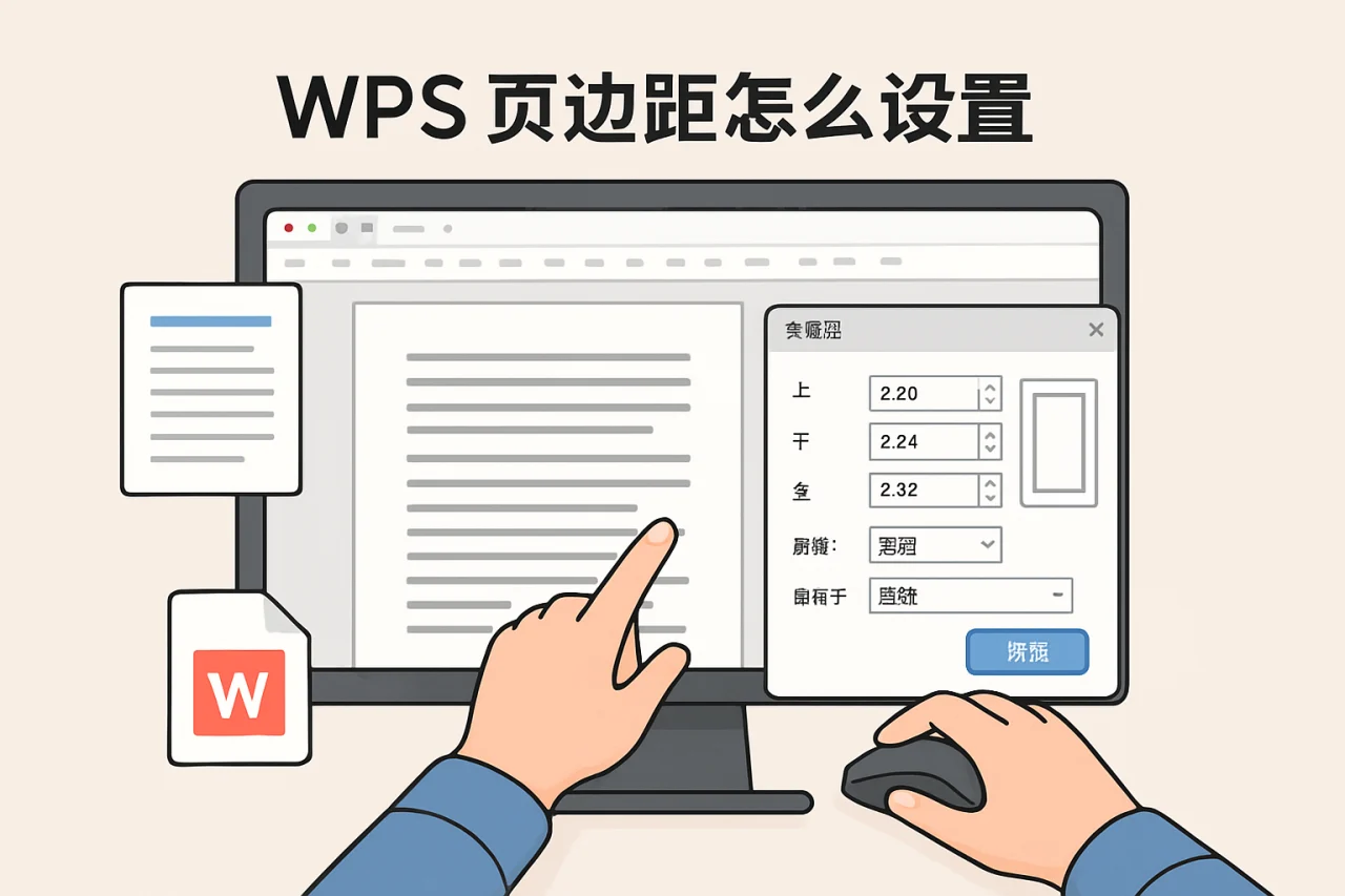 wps页边距怎么设置